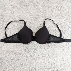 DKNY underwire black bra
